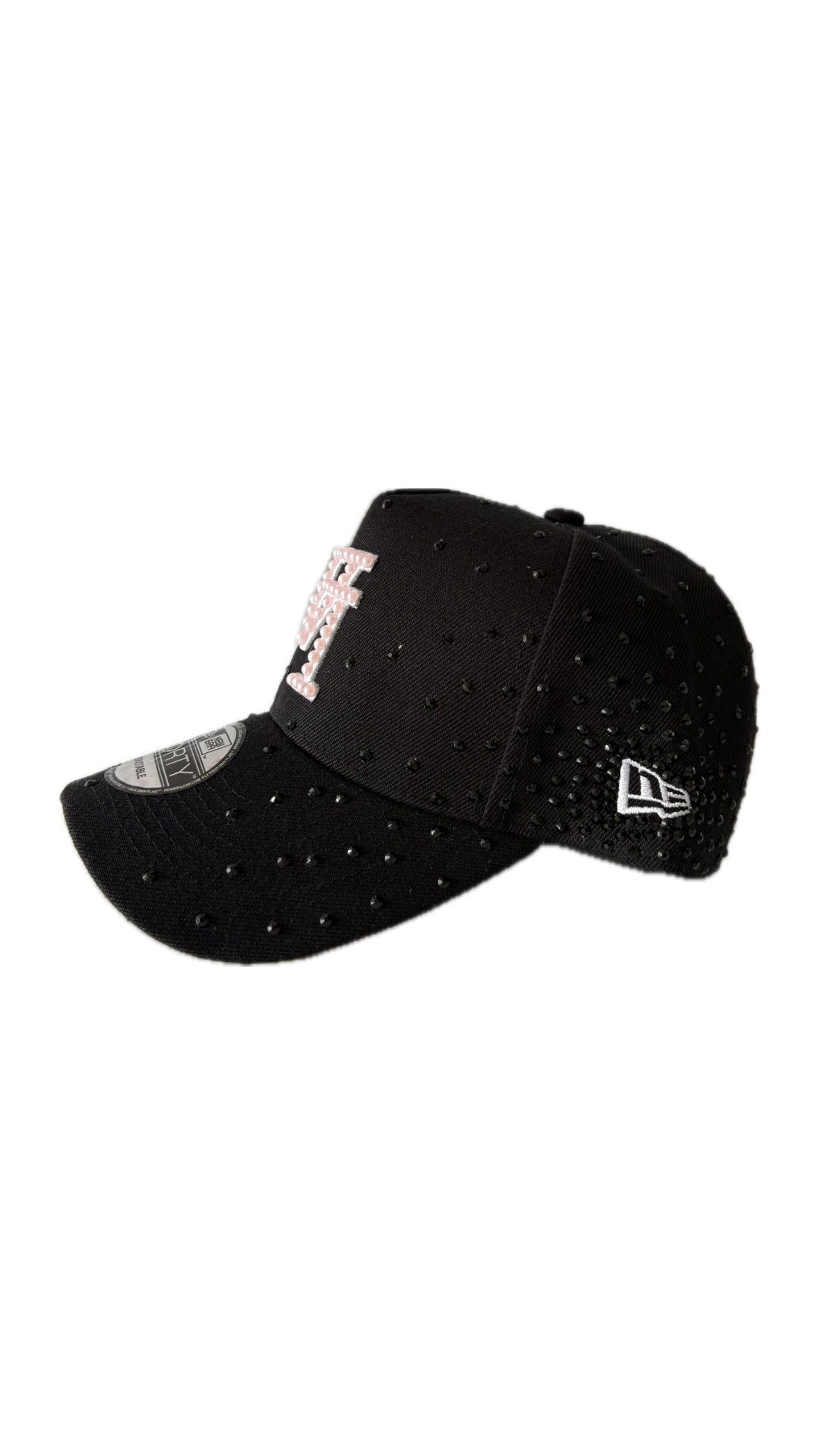 Custom New Era Black Blink Cap