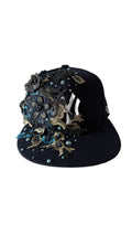 Custom New Era Navy Flower