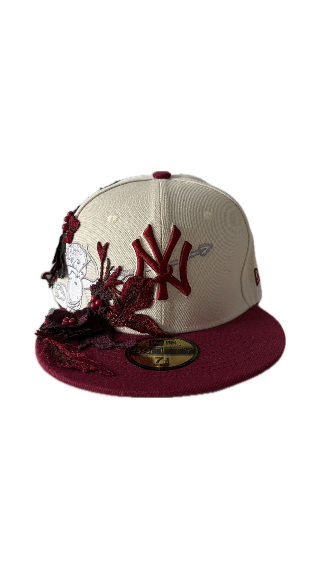 Custom New Era Angel Flower Cap