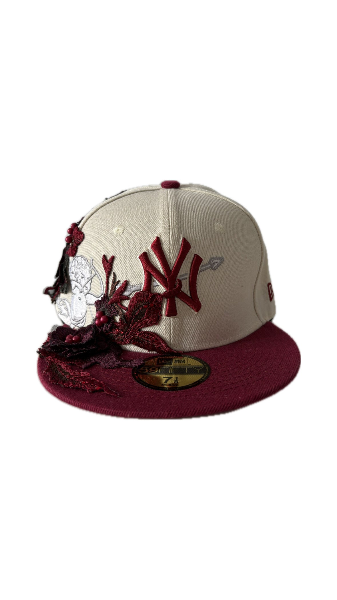 Custom New Era Angel Flower Cap