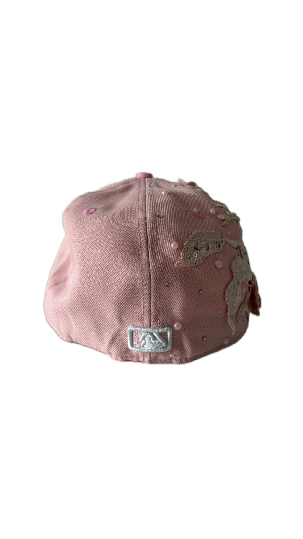 Custom New Era Pink Flower Cap