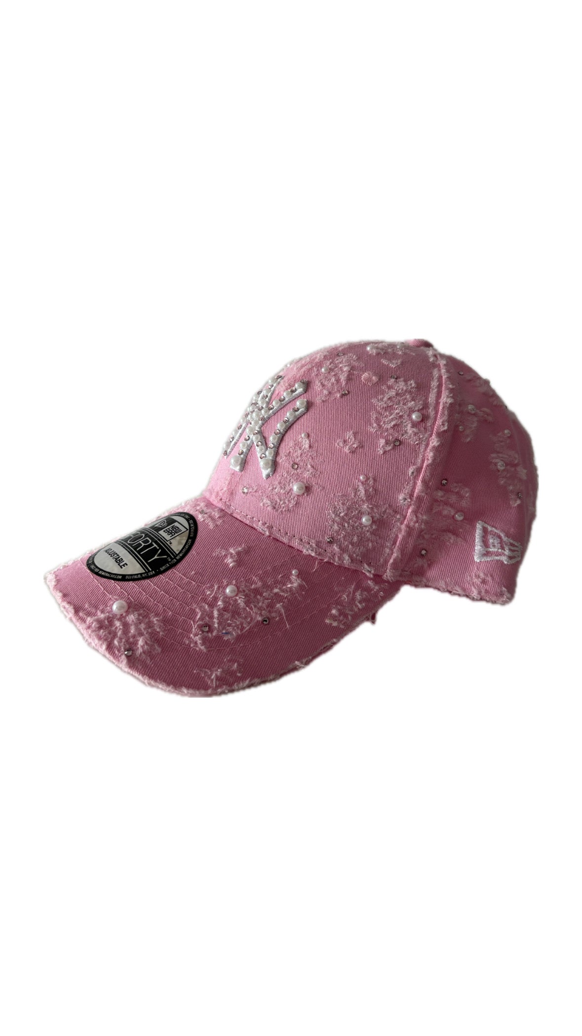 Custom New Era Pink Cap