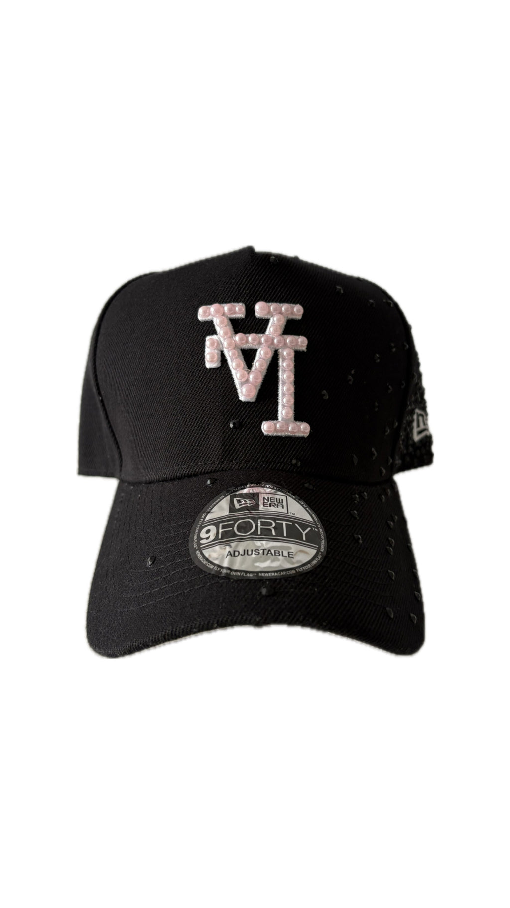 Custom New Era Black Blink Cap