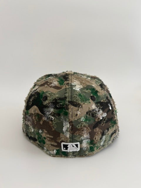 Pearl Camo Distressed Cap