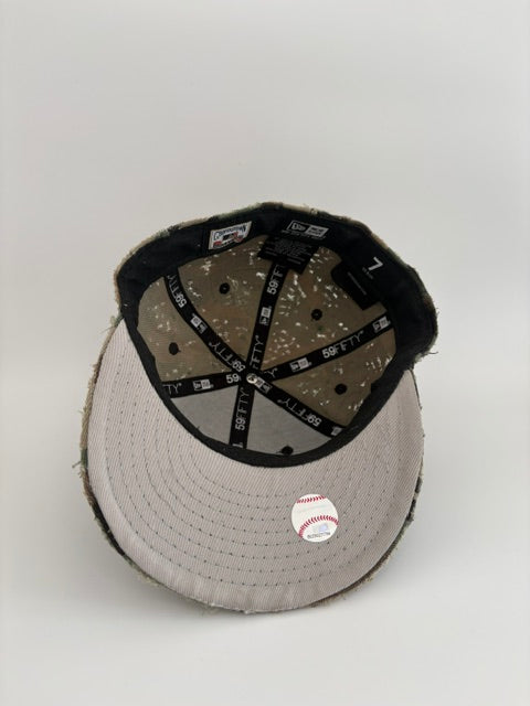 Pearl Camo Distressed Cap